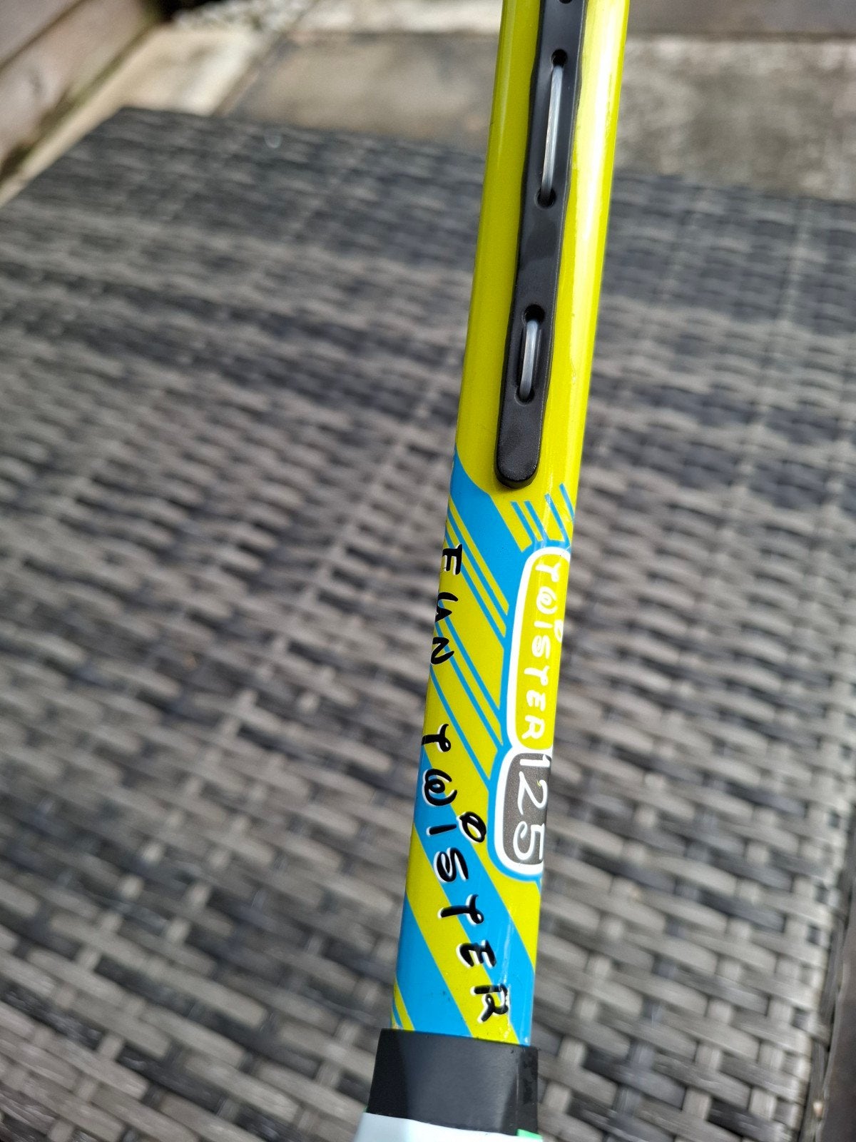 Tecno Pro Twister 125 Tennisracket - Gebruikt, Overige merken, Onbekend, raadpleeg de fabrikant voor details., Gebruikt, Tecno Pro