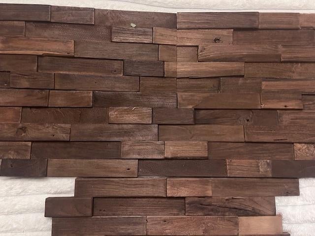 Houten wandpanelen, Ophalen, Hout, Bruin, Landelijk