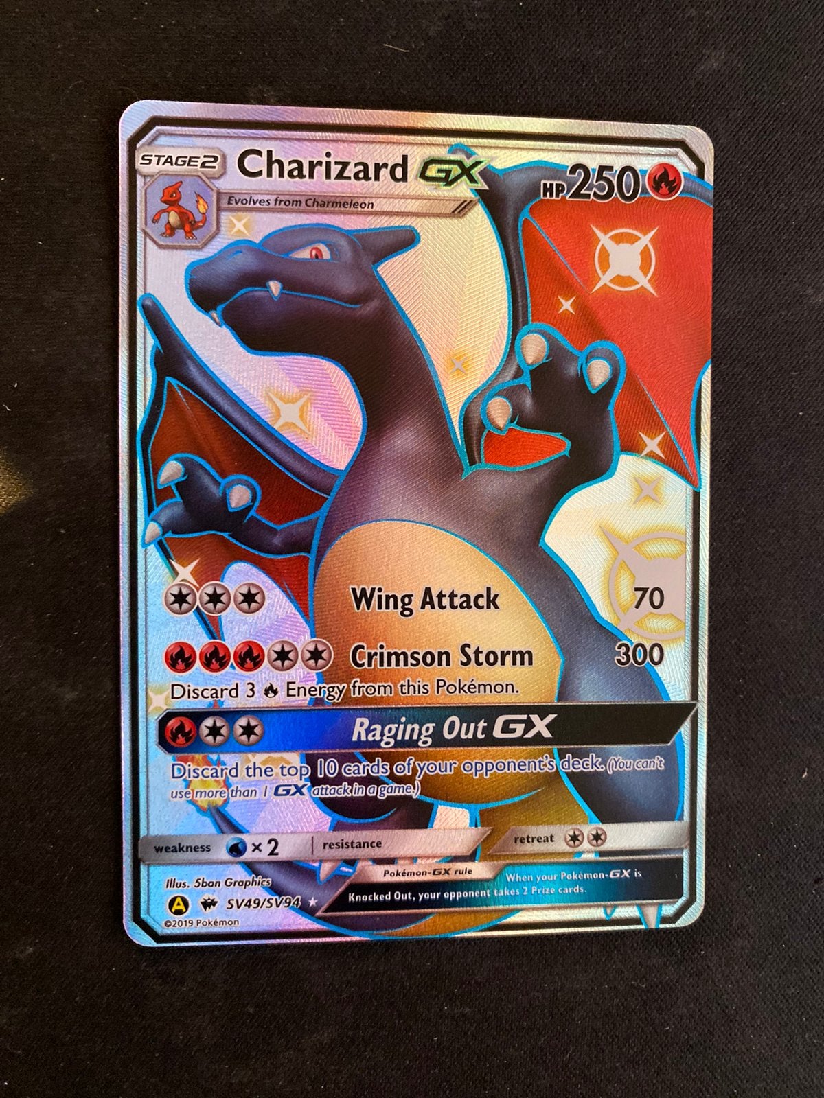 Pokemon Kaarten Charizard GX Mint conditie, Ophalen