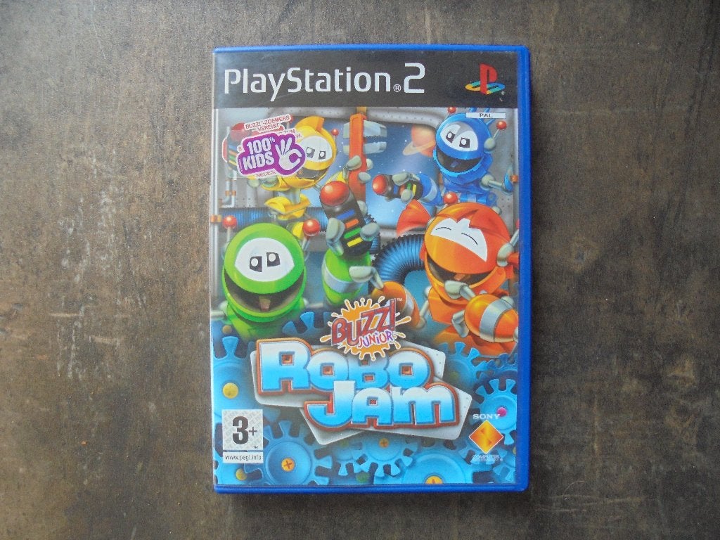 Buzz Junior RoboJam voor PS2 (zie foto's), Puzzel en Educatief, Gebruikt, Ophalen of Verzenden, 3 spelers of meer