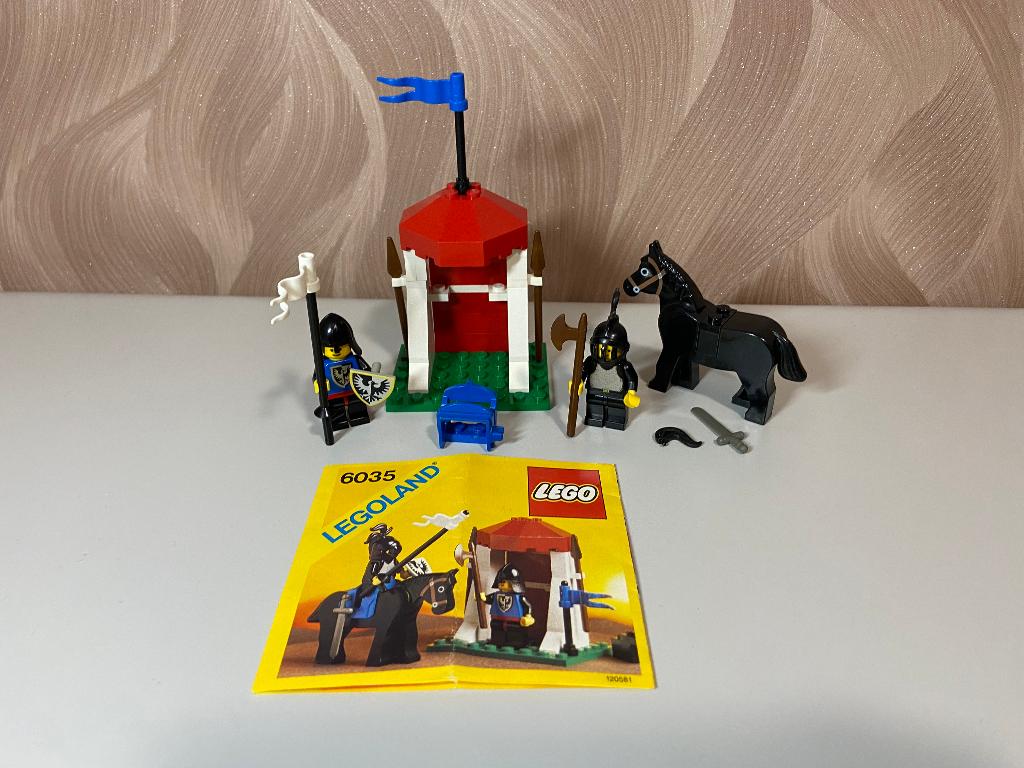 Lego - Legoland - 6035 - Castle Guard, Gebruikt, Lego, Ophalen of Verzenden, Inclusief minifiguren