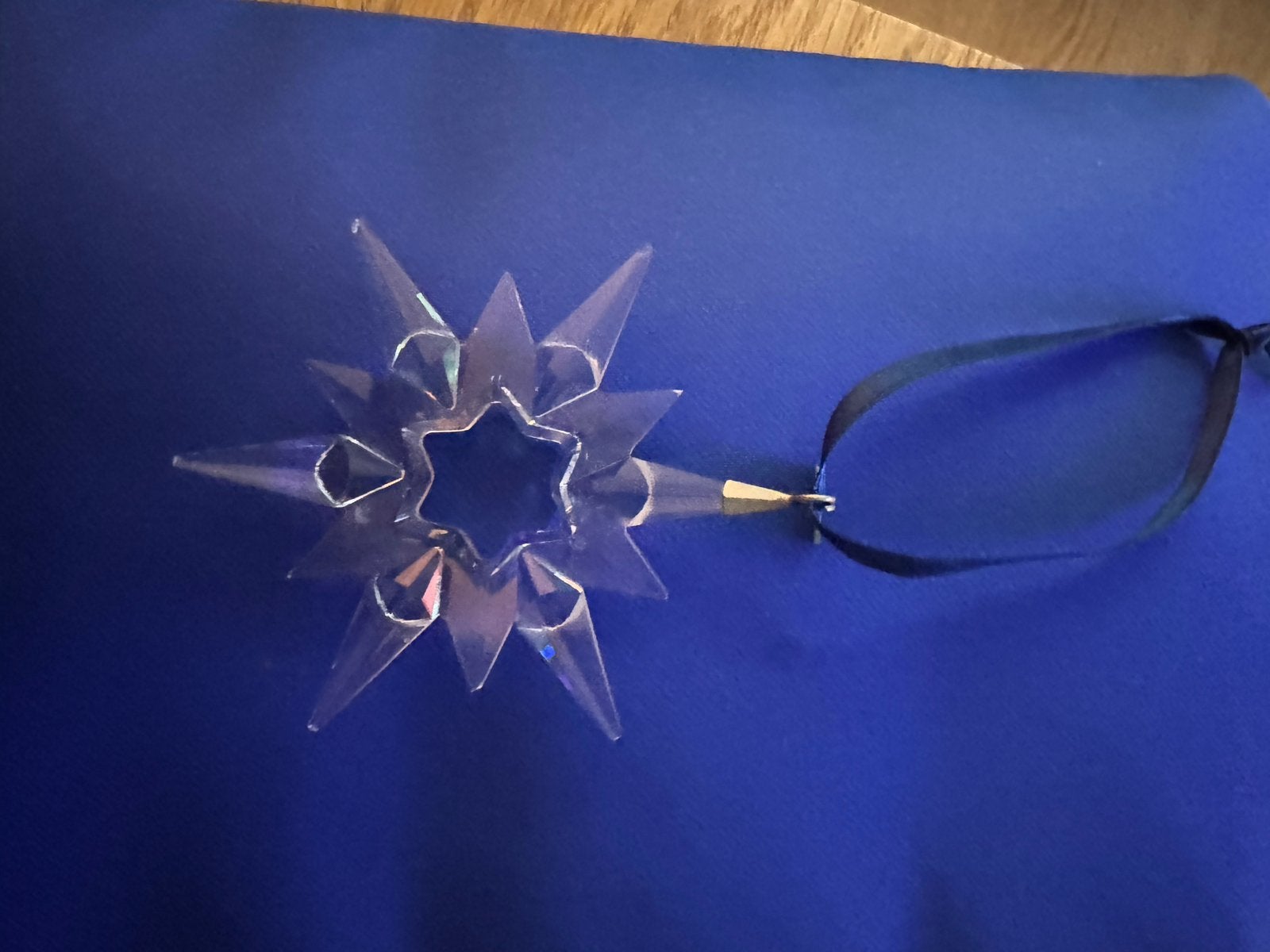 Swarovski Kerstster Ornament 1997 - Collectors Item, Ophalen of Verzenden, Zo goed als nieuw, Figuurtje