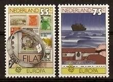 Nederland NVPH nr 1179/80 postfris Europazegels 1979, Ophalen of Verzenden, Na 1940, Postfris