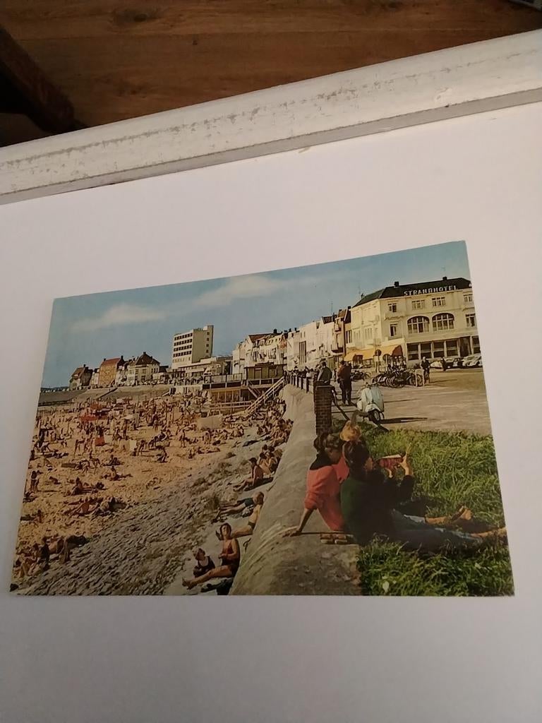 VLISSINGEN. ZEEBAD VLISSINGEN MET "STRANDHOTEL", Ophalen of Verzenden