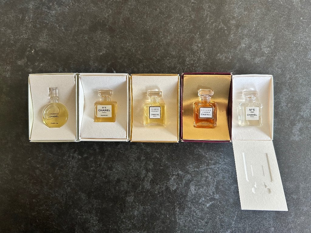 Miniatuur CHANEL flesjes, Ophalen of Verzenden, Nieuw