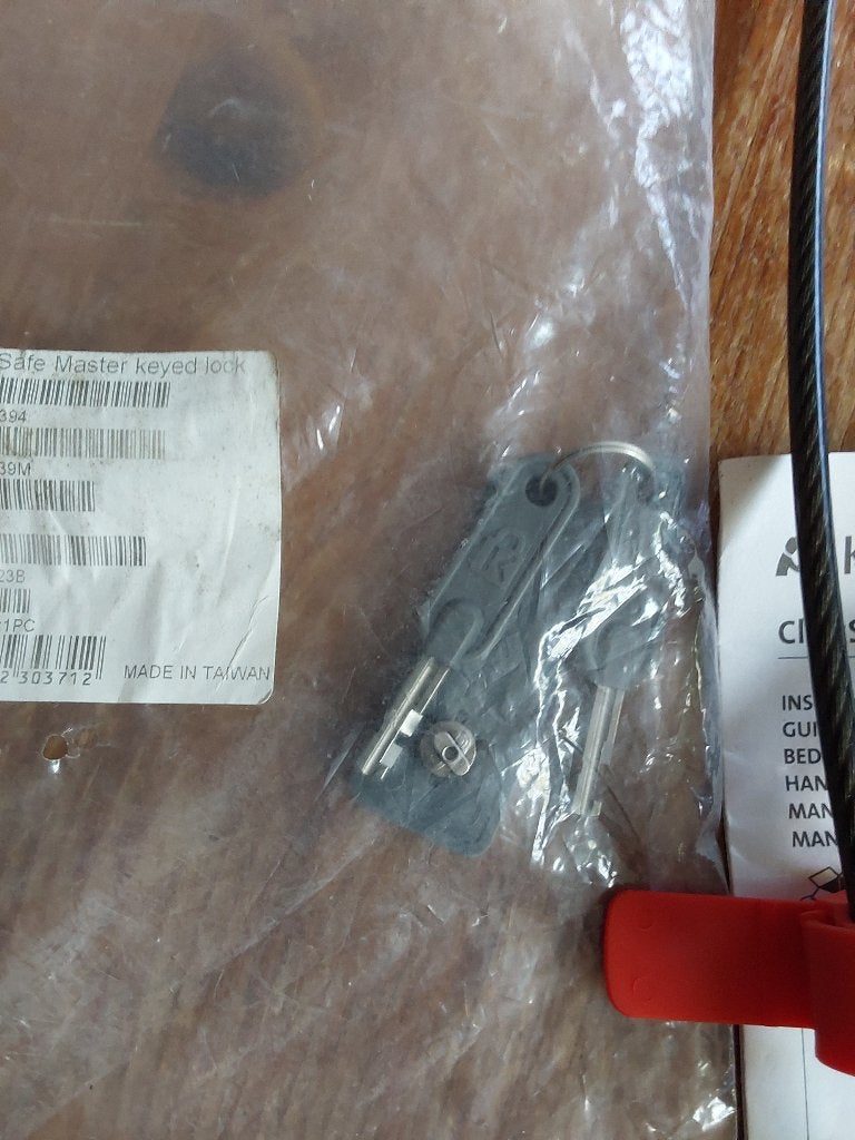 Laptop kabelslot, Ophalen of Verzenden, Nieuw