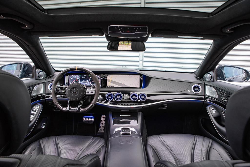 Mercedes-Benz S-klasse AMG 63 4Matic Lang Mercedes-Benz S-kl, Auto's, Mercedes-Benz, Automaat, 5461 cc, Gebruikt, Zwart