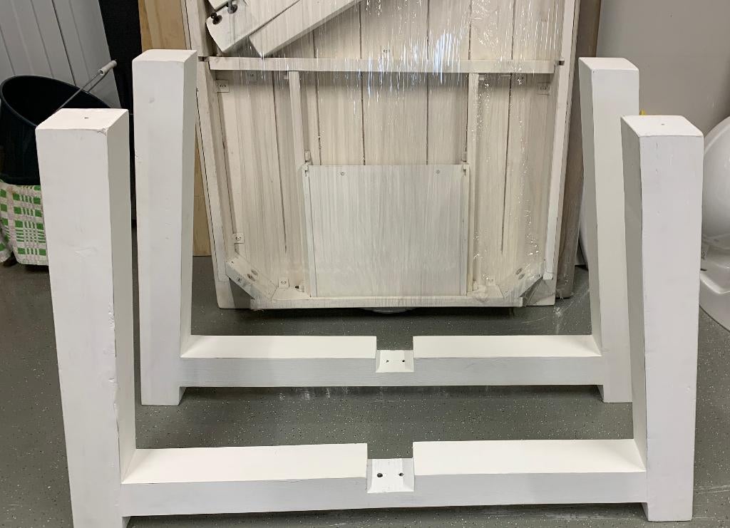 Nog nieuw tafelpoten van Riviera Maison Canyamel, 50 tot 100 cm, Nieuw, Vijf personen of meer, Rechthoekig
