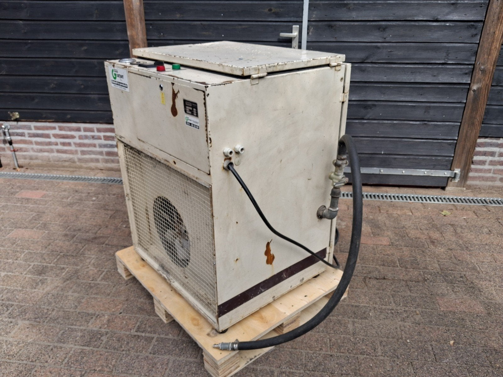 Kaeser Compressor/ schroefcompressor, Doe-het-zelf en Verbouw, 100 liter of meer, Ophalen, Gebruikt