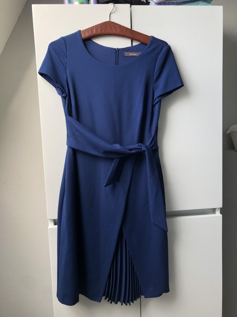 te koop damesjurk, vera mont koningsblauw, Kleding | Dames, Jurken, Maat 38/40 (M), Blauw, Ophalen of Verzenden, Zo goed als nieuw