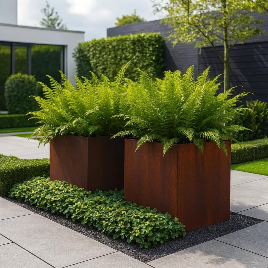Bloembakken XL, Tuin en Terras, Bloembakken en Plantenbakken, Kunststof, Minder dan 30 cm, Rond, Nieuw