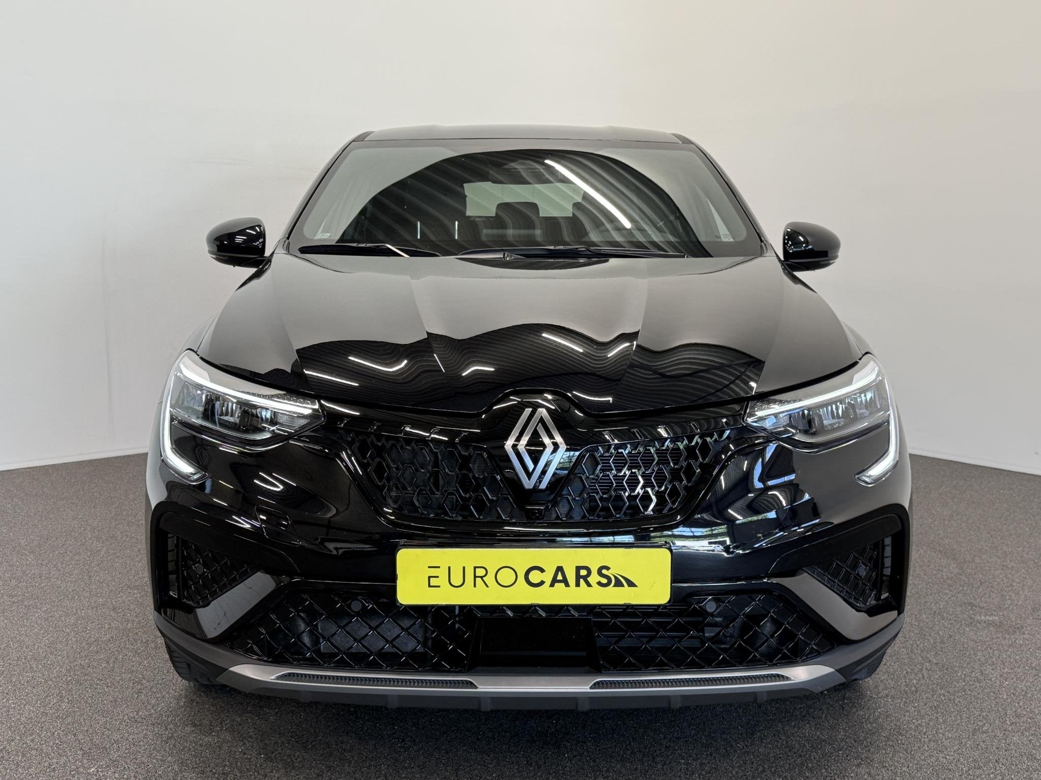 Renault Arkana 1.6 E-Tech full hybrid 145 techno Airco ECC N, Auto's, Renault, Arkana, Gebruikt, Zwart, 4 cilinders