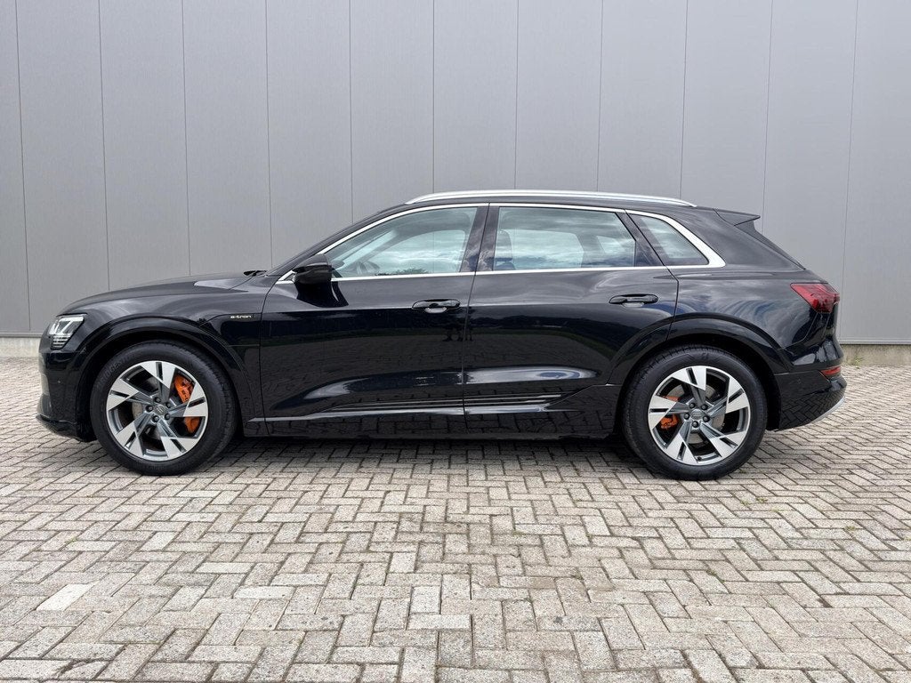 Audi e-tron e-tron 50 quattro Launch edition 71 kWh, Auto's, Audi, Automaat, 300 km, Met garantie (alle), Zwart