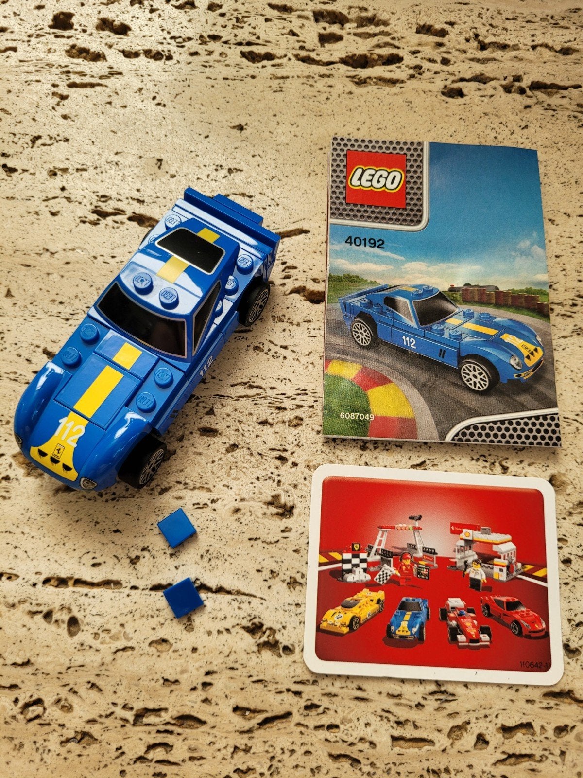 Lego 40192 Ferrari 250 GTO sportauto raceauto, Overige thema's, Lego, Ophalen of Verzenden, Zo goed als nieuw