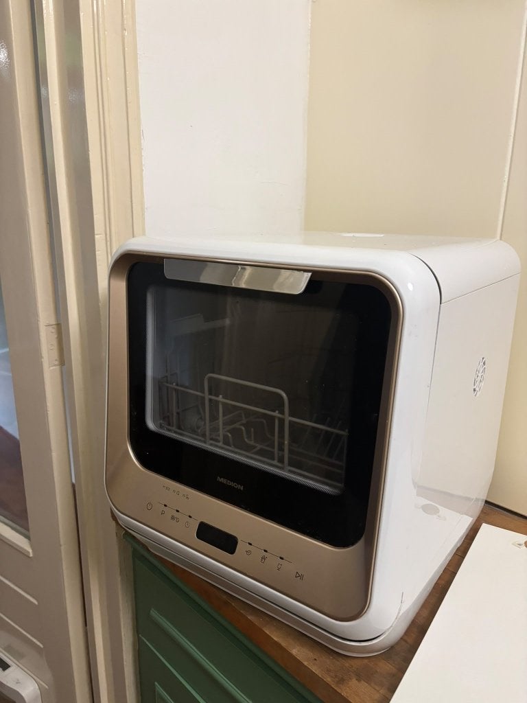 Vaatwasser Medion md37004 / tafelmodel, Ophalen, Minder dan 85 cm, Minder dan 10 liter, Zo goed als nieuw