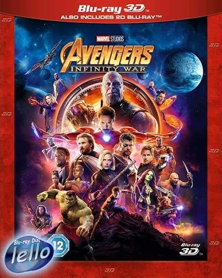 Blu-ray 3D: Marvel's Avengers 3: Infinity War (2018) SC NLO, Ophalen of Verzenden, Nieuw in verpakking, Actie