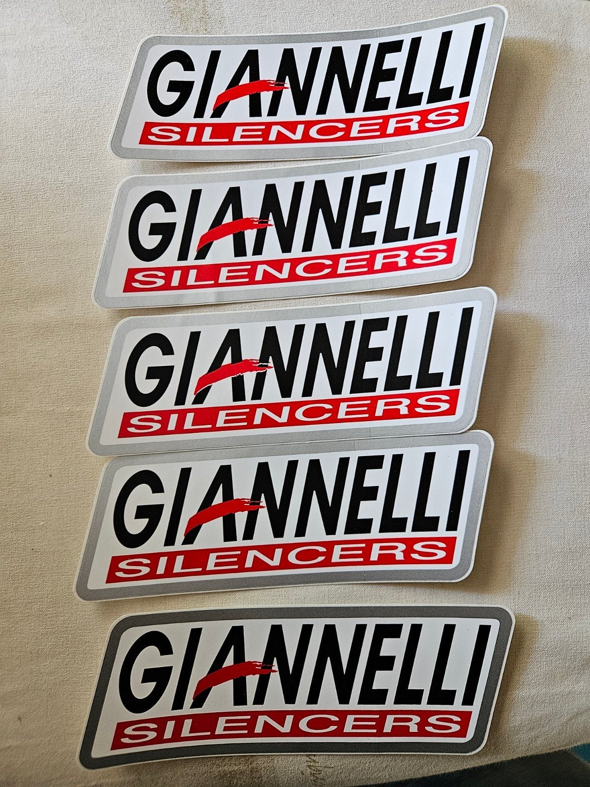 Giannelli Silencers stickers, Ophalen of Verzenden