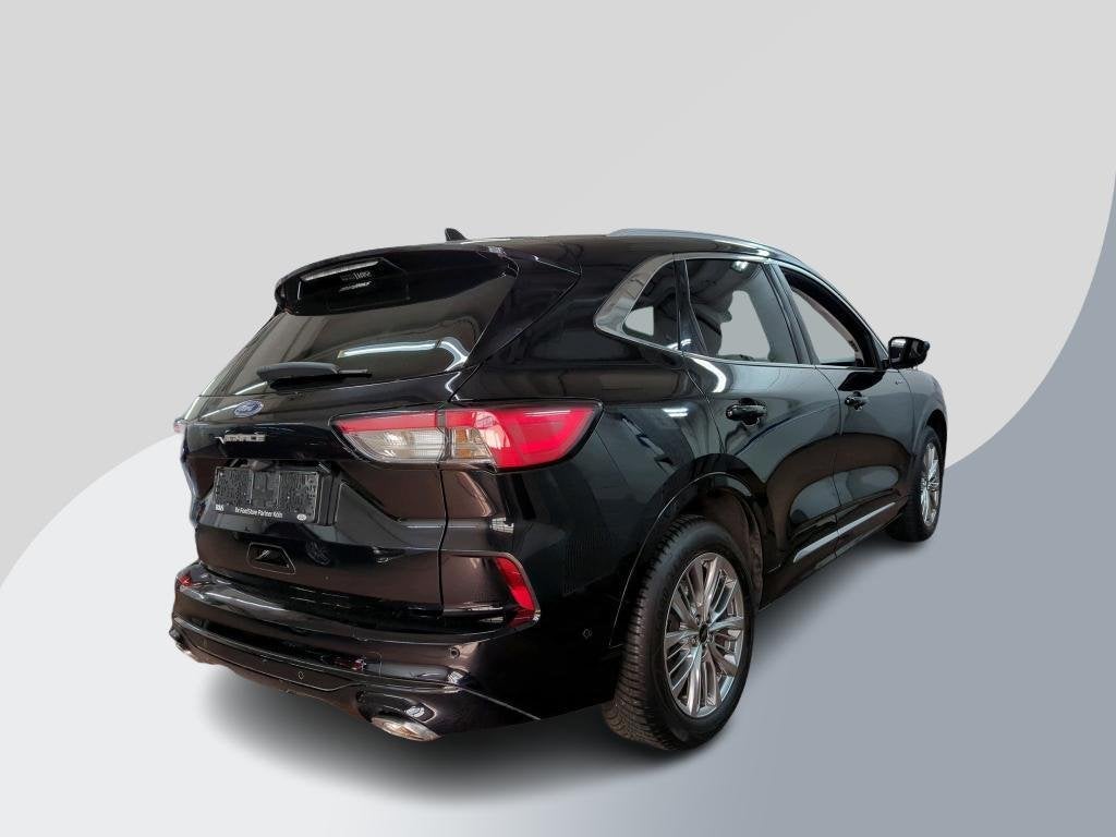 Ford Kuga 2.5 Duratec FHEV Vignale CVT 4WD | 41.500 | Volled, Auto's, Ford, Stof, Zwart, Zwart, Bedrijf