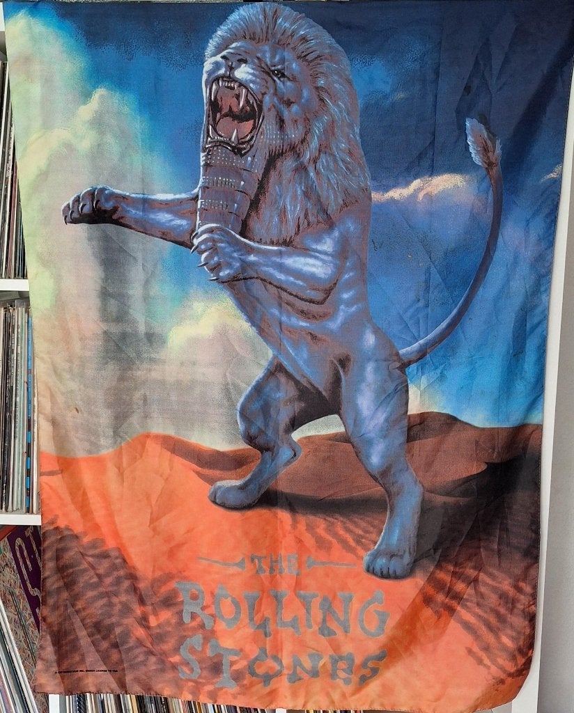Rolling Stones Bridges to Babylon  vlag, Verzamelen, Ophalen of Verzenden, Zo goed als nieuw