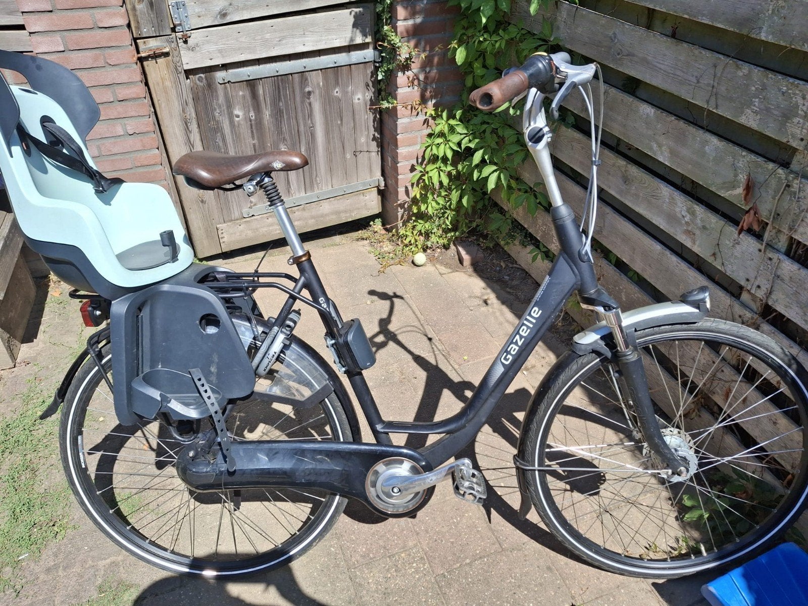 Goed onderhouden Gazelle damesfiets met 7 versnellingen., Ophalen, Velgrem, Versnellingen, 56 cm of meer