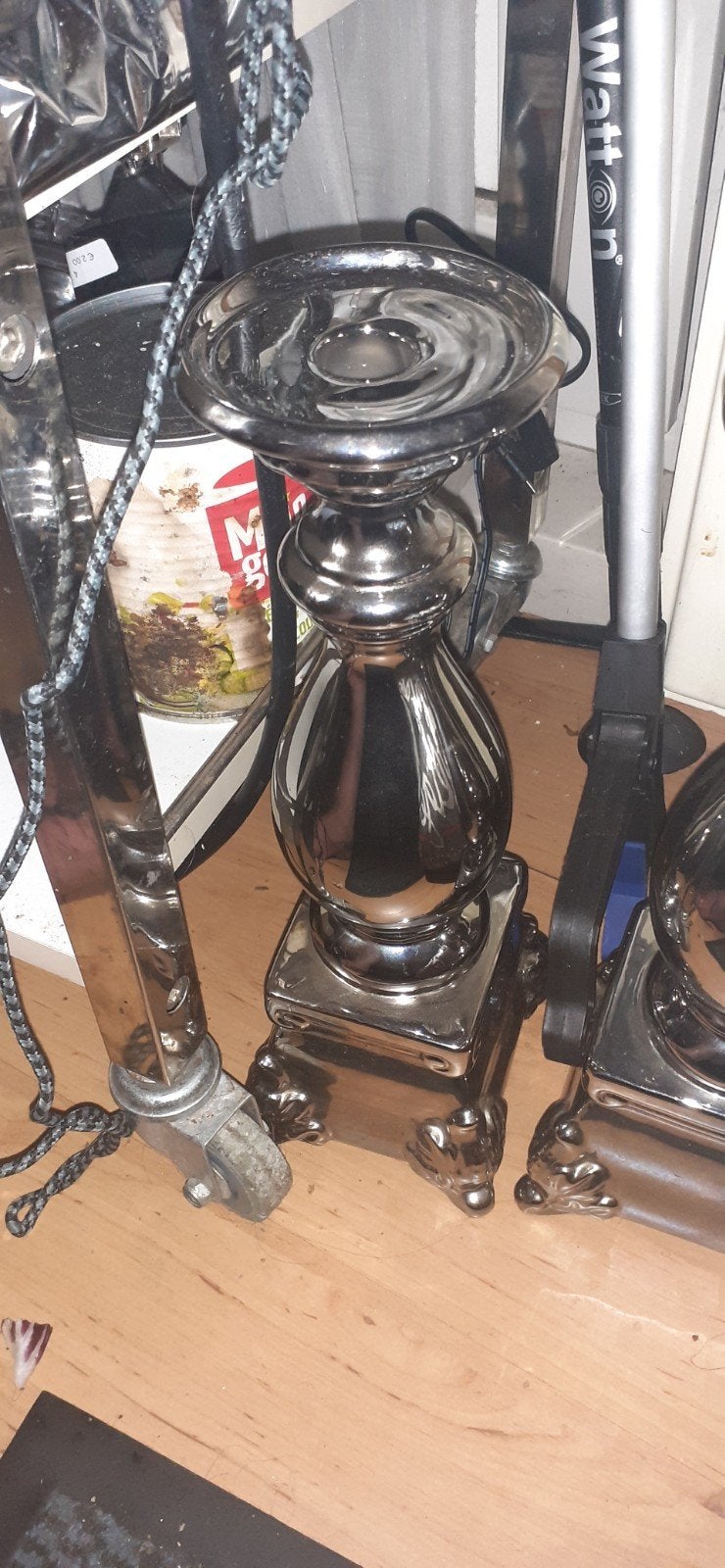 Zeer  mooie  kandelaren  zie foto zij per stuk te koop, Ophalen, Zo goed als nieuw