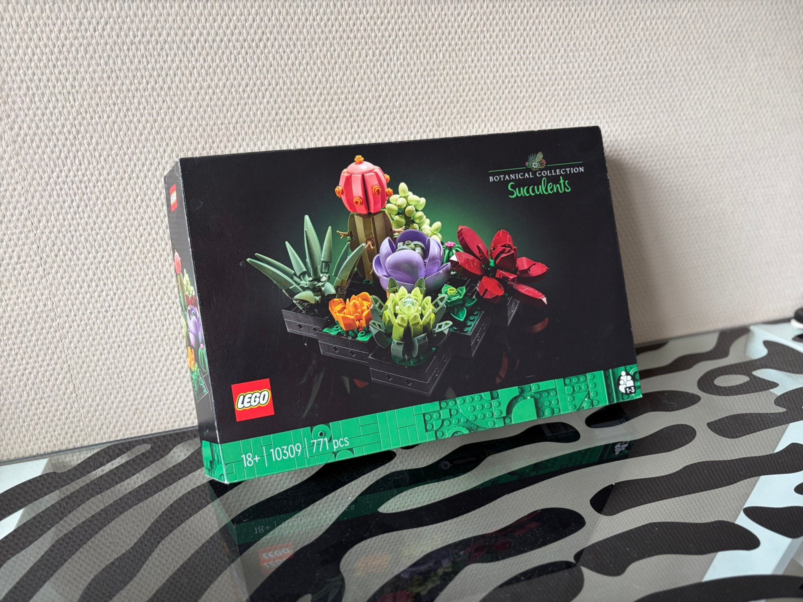 LEGO 10309 Botanical Collection Succulents, Kinderen en Baby's, Speelgoed | Duplo en Lego, Ophalen, Lego, Zo goed als nieuw, Compleet