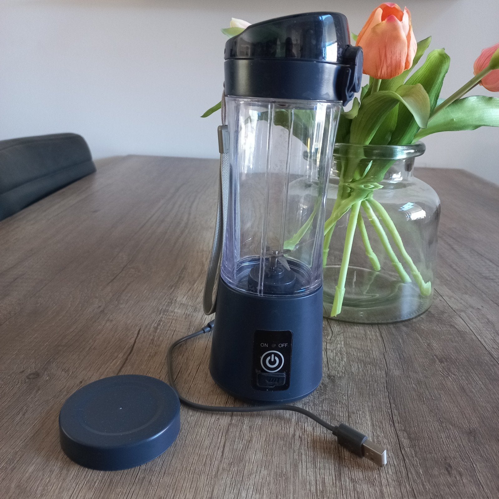 Ambiano Oplaadbare Blender PB24-311 - Draagbaar en Handig, Ophalen of Verzenden, Zo goed als nieuw, Blender