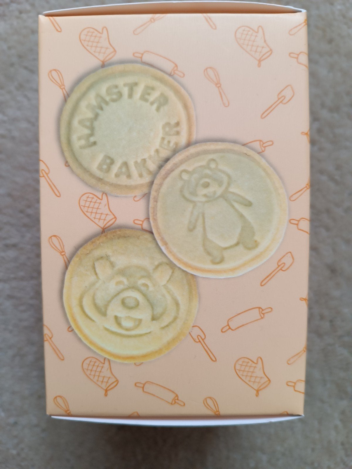 AH Koekstempels Hamster Bakker - 3 stempels, Overige typen, Nieuw, Ophalen of Verzenden, Metaal