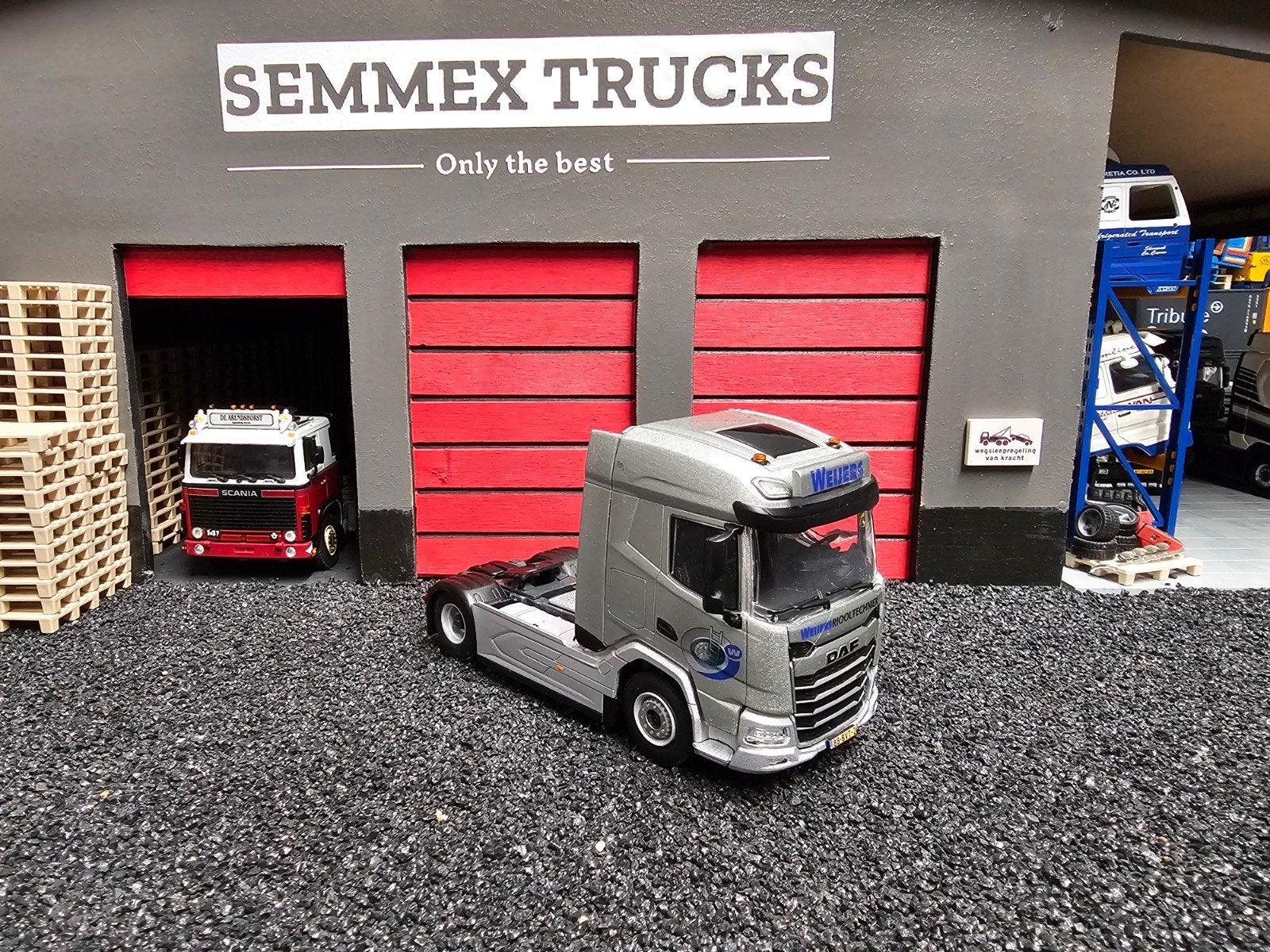 wsi daf xf losse truck b keus verbouw., Ophalen, Zo goed als nieuw, Bus of Vrachtwagen, Wsi