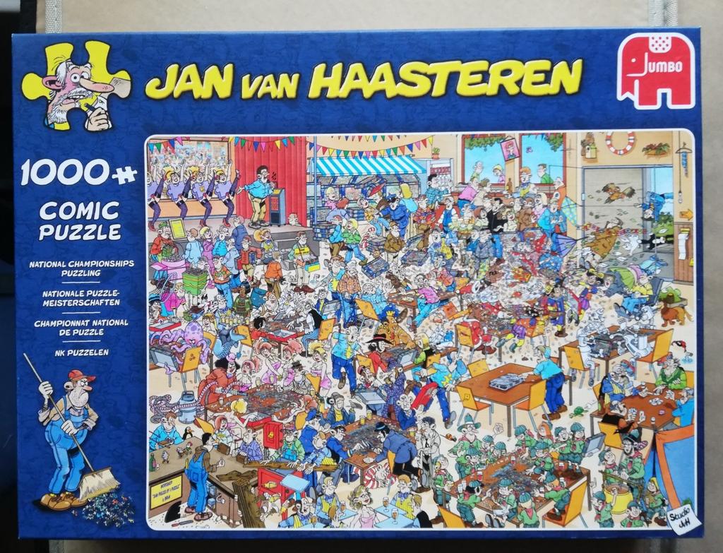 Jan van Haasteren Puzzel 1000 stukjes - Puzzelwedstrijd, Hobby en Vrije tijd, Denksport en Puzzels, Verzenden