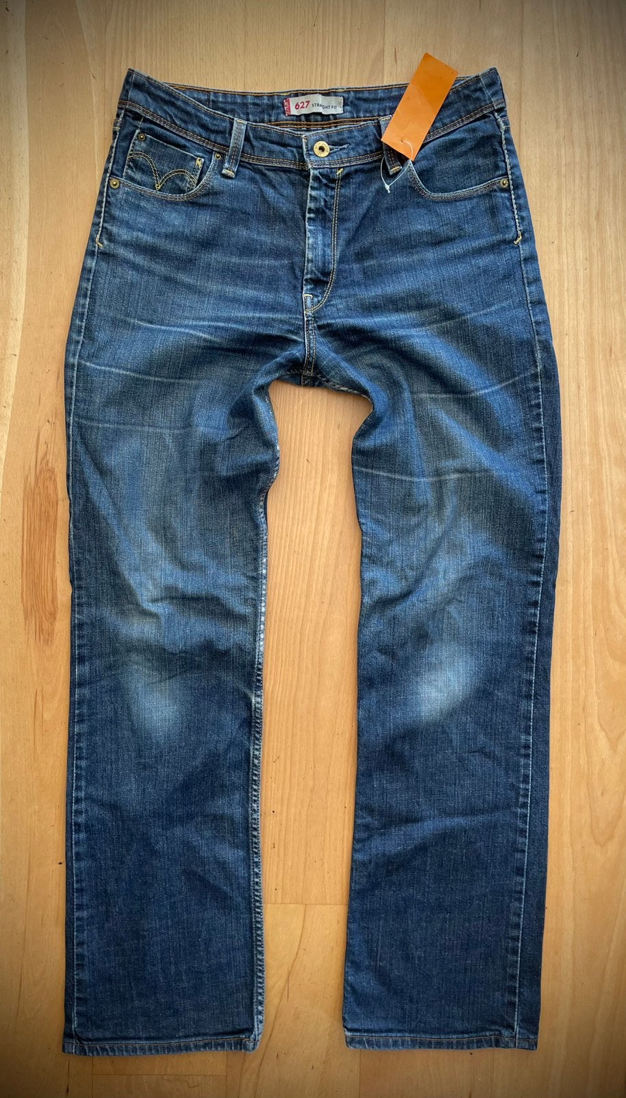 Levi’s 627 women Straight Fit / bootcut jeans W28 L34, Ophalen of Verzenden, W28 - W29 (confectie 36)
