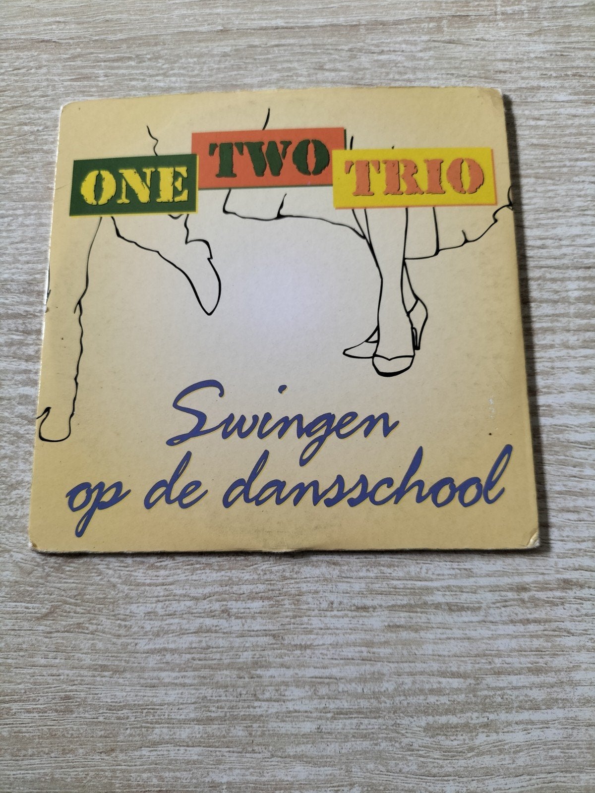 One two trio - swingen op de dansschool, Ophalen of Verzenden, Nederlandstalig