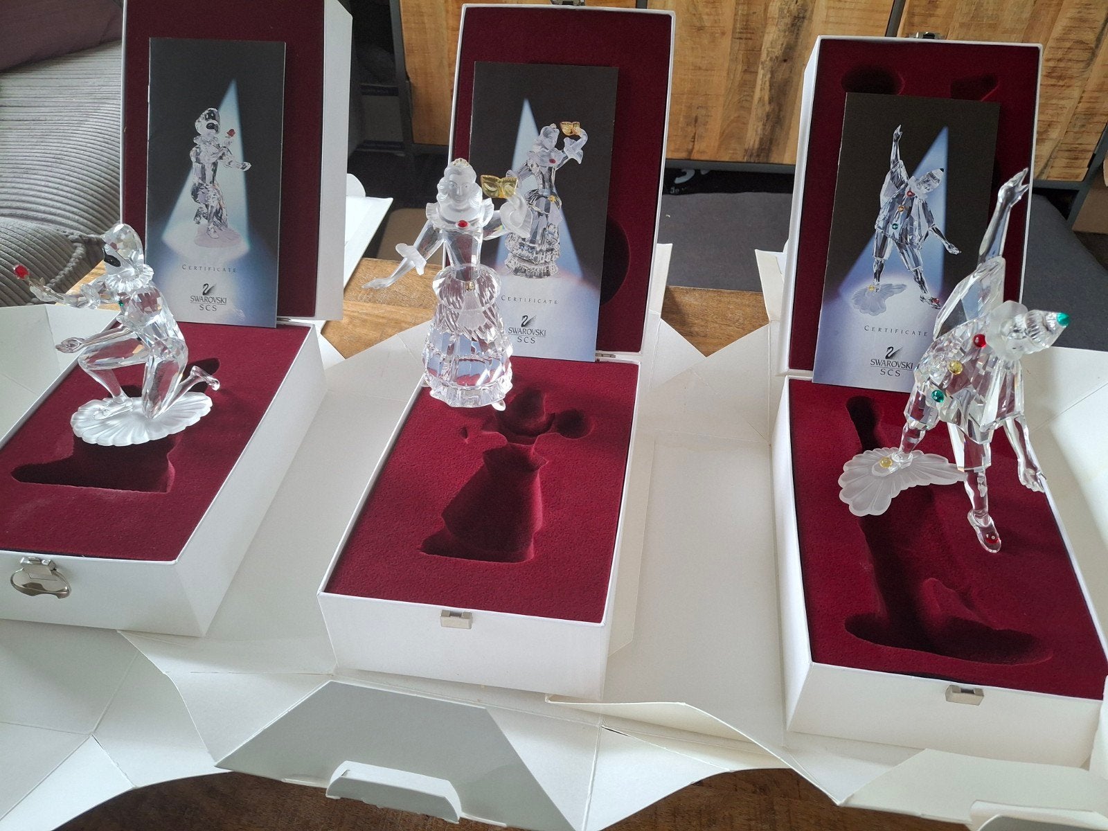 Swarovski 3x masquerade, Ophalen, Gebruikt, Figuurtje