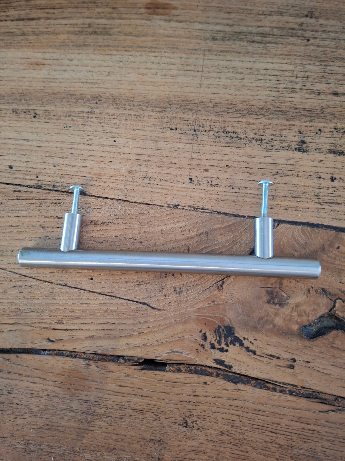 RVS hangreep 18 stuks, Ophalen, Minder dan 50 cm, Zo goed als nieuw, Minder dan 25 cm
