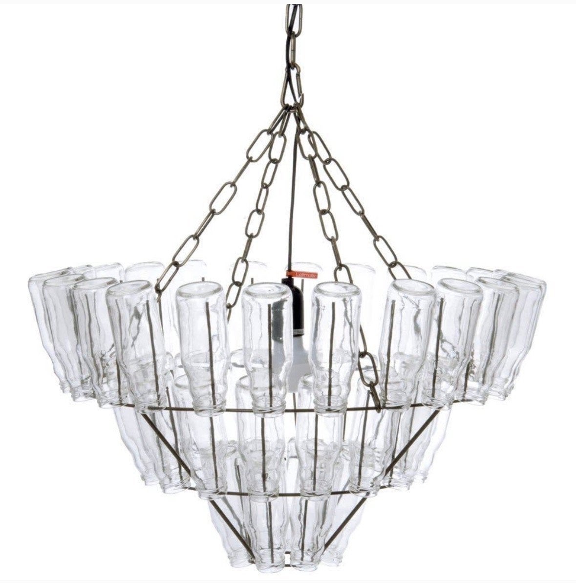 Gezocht: Flesje voor Leitmotiv Flessenlamp, Huis en Inrichting, Ophalen of Verzenden, Gebruikt, Glas