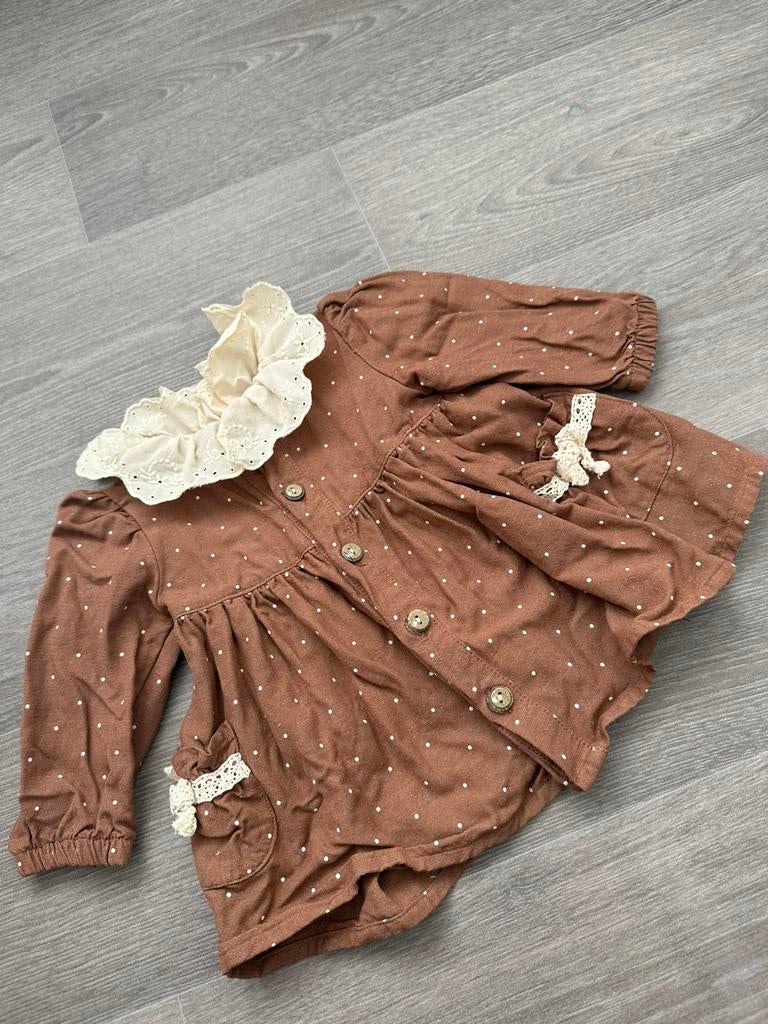 Vintage baby jurk, Kinderen en Baby's, Ophalen of Verzenden, Nieuw, Meisje, Jurkje of Rokje