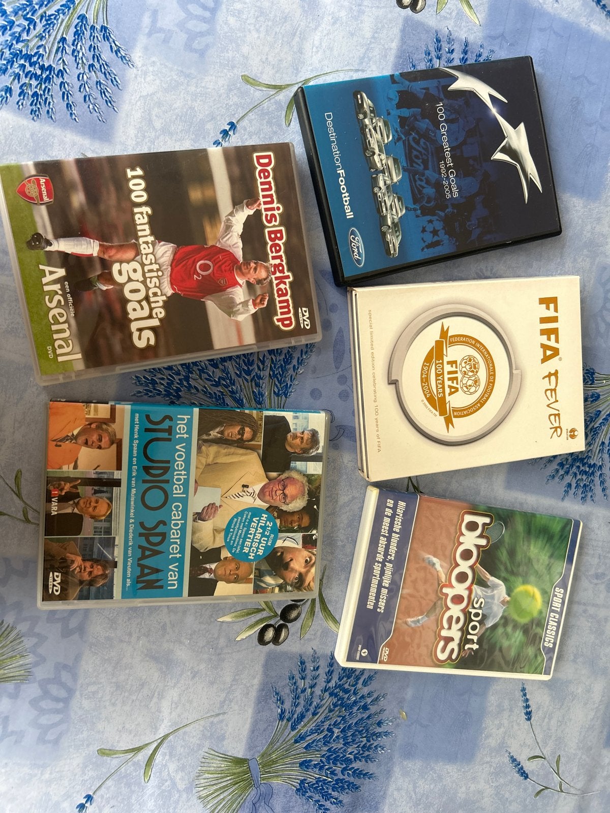 Sport dvd's: Voetbal, bloopers en meer, Gebruikt, Voetbal, Alle leeftijden, Compilatie