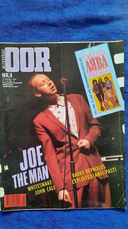 OOR 4-1983 Joe Jackson John Cale Whitesnake Abba Kowalski, Boeken, Tijdschriften en Kranten, Ophalen of Verzenden, Zo goed als nieuw