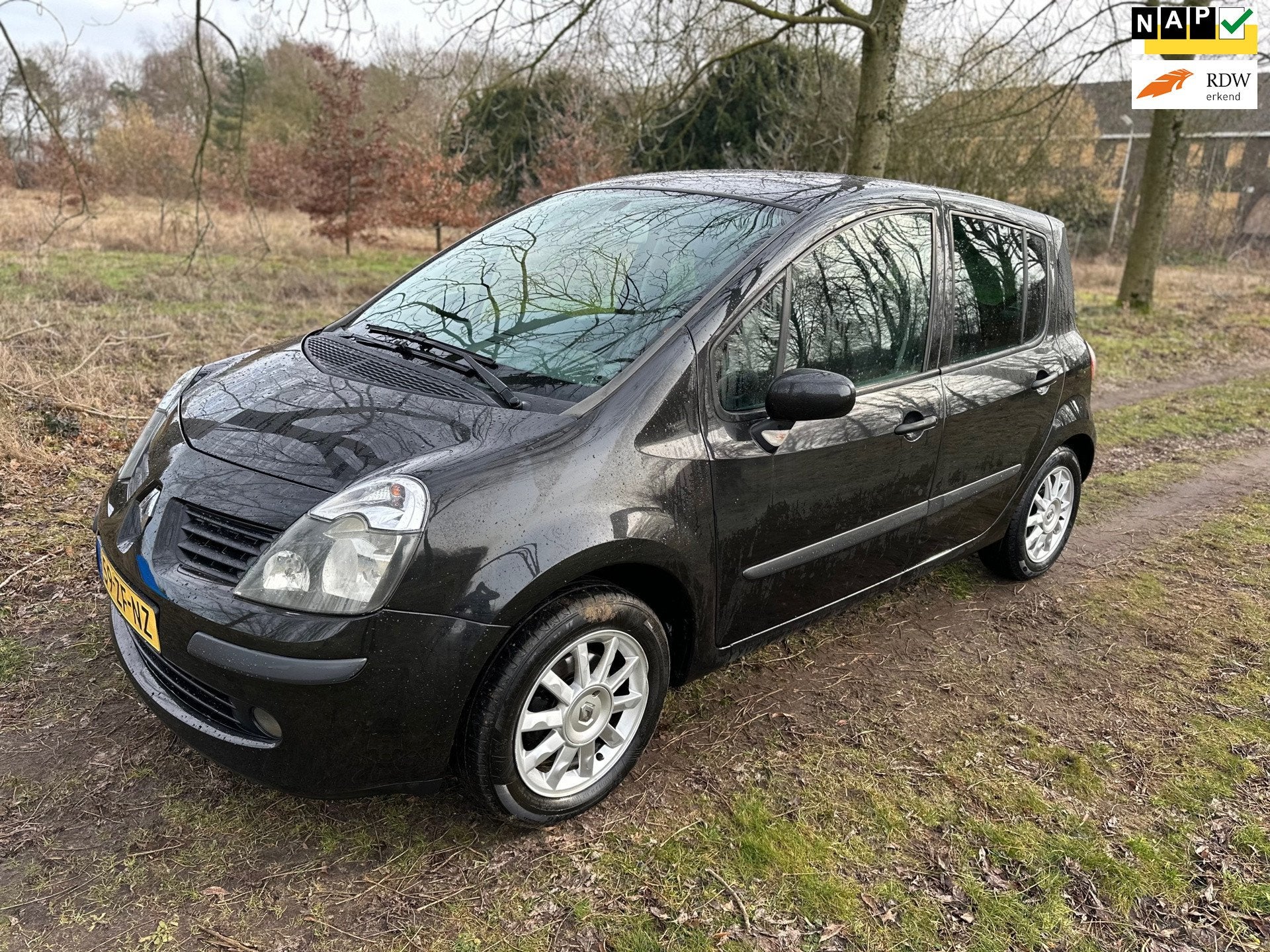 Renault Modus 1.2 TCE Dynamique APK 14-11-2027, Voorwielaandrijving, Lichtsensor, 101 pk, Gebruikt