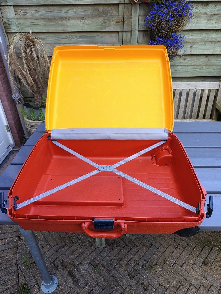 Samsonite koffer 75cm, Sieraden, Tassen en Uiterlijk, Koffers, Gebruikt, Hard kunststof, 70 cm of meer, 55 cm of meer