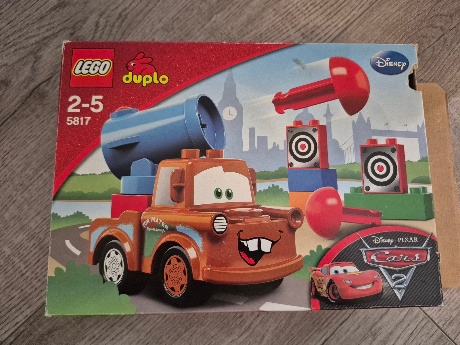 Lego Duplo Cars  5817, Gebruikt, Compleet, Ophalen of Verzenden, Duplo
