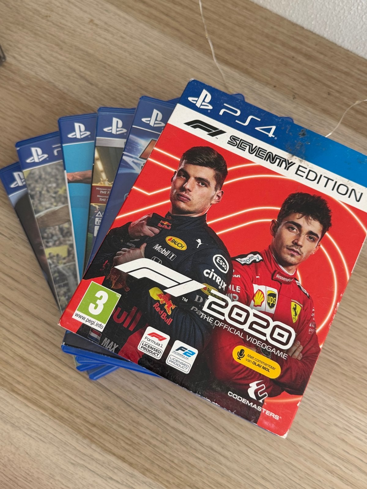 PS4 Games Bundel: F1 2020, FIFA 19, Rocket League & meer, Gebruikt, Racen en Vliegen, Eén computer, Ophalen of Verzenden