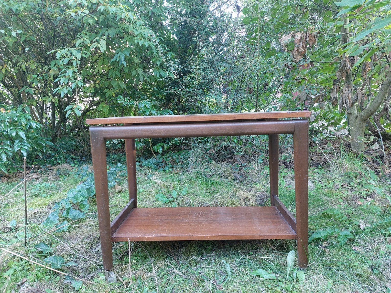 Houten trolley, Ophalen, Gebruikt, 50 tot 100 cm, Overige houtsoorten