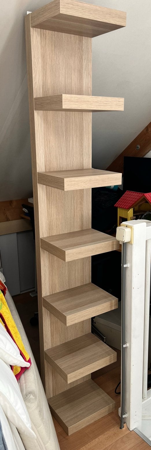 Lack wandrek kleur beuken 30x190cm, Huis en Inrichting, Woonaccessoires | Wandplanken en Boekenplanken, Ophalen, Zo goed als nieuw