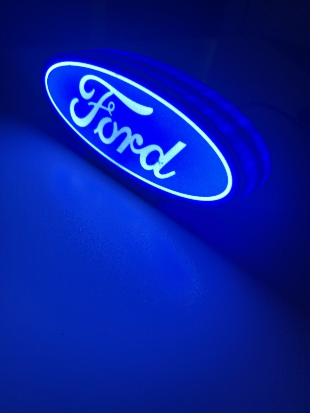 XXL LED Lichtbak Ford Logo - 40cm Breed, Verzamelen, Merken en Reclamevoorwerpen, Ophalen of Verzenden, Nieuw, Lichtbak of (neon) lamp