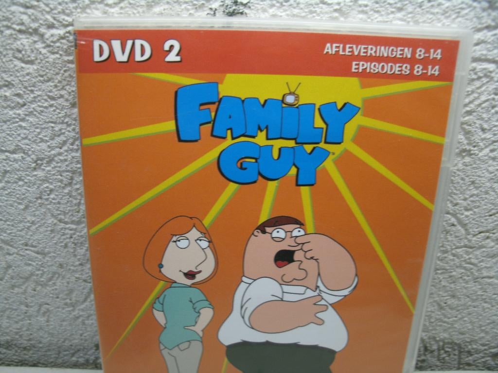 dvd 27k fam. guy seizoen 3-2, Vanaf 16 jaar, Ophalen of Verzenden, Zo goed als nieuw, Anime (Japans)