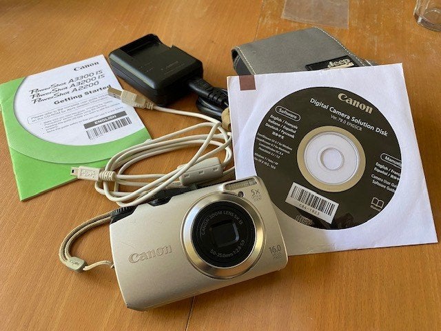 Canon PowerShot A3200 IS - compact camera, Ophalen, Gebruikt, Canon, 4 t/m 7 keer