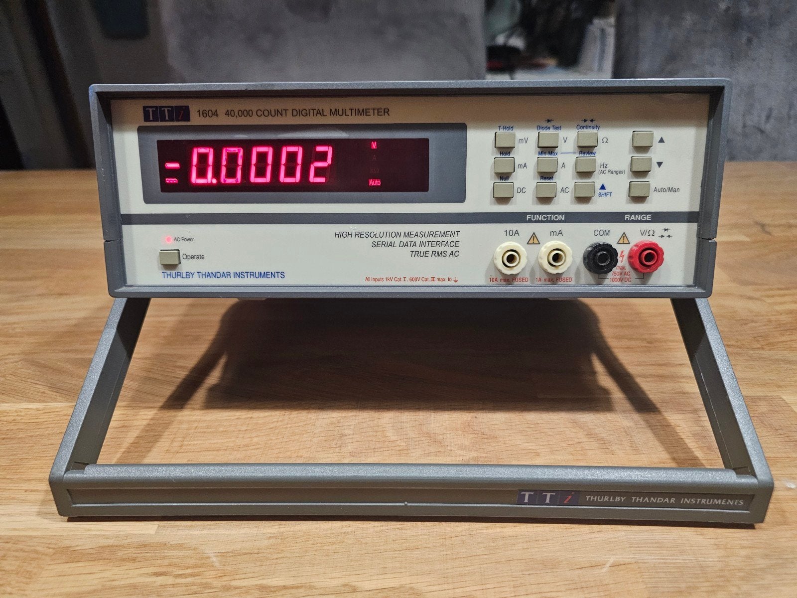 TTI-1604 multimeter, Ophalen of Verzenden, Gebruikt, Elektriciteit