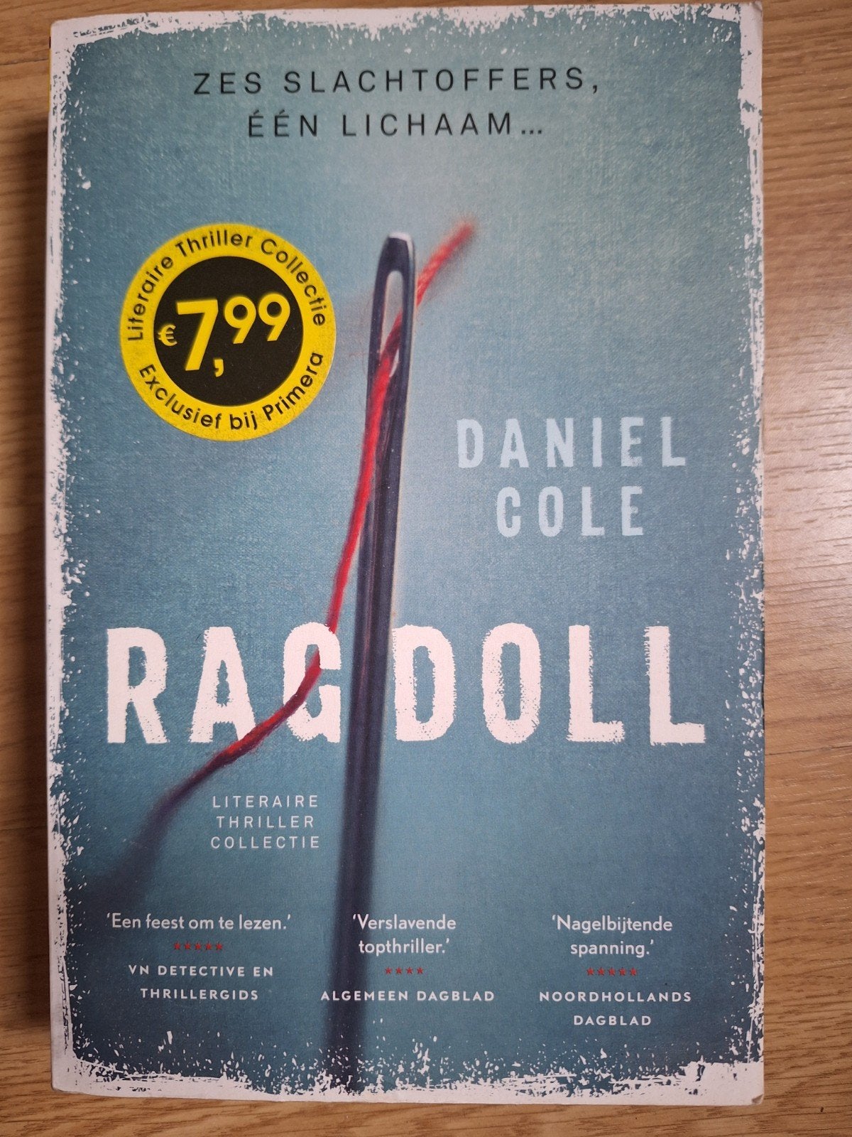 Ragdoll - Daniel Cole (Literaire Thriller Collectie), Ophalen of Verzenden, Zo goed als nieuw, Daniel Cole, Wereld overig