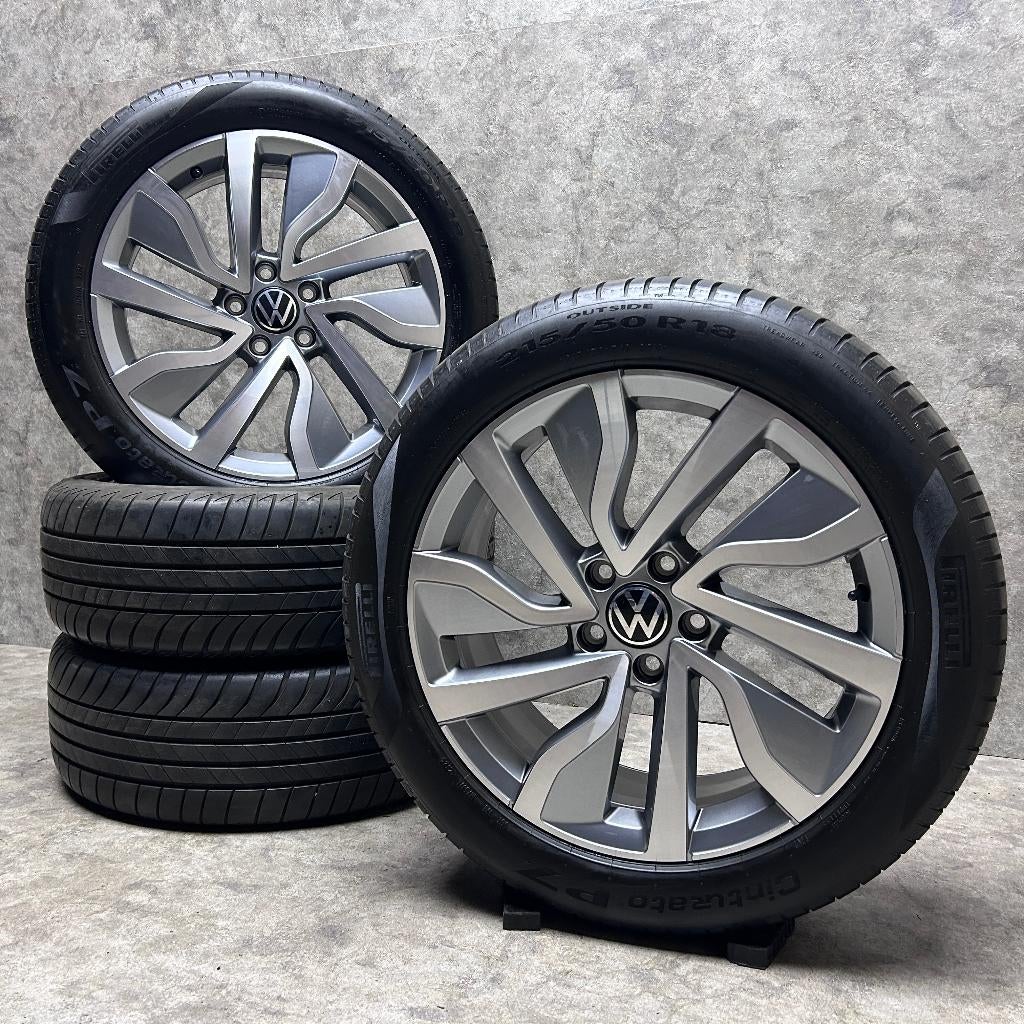 18 inch Portimao velgen + zomerbanden Volkswagen T-Roc, 18 inch, 215 mm, Banden en Velgen, Nieuw
